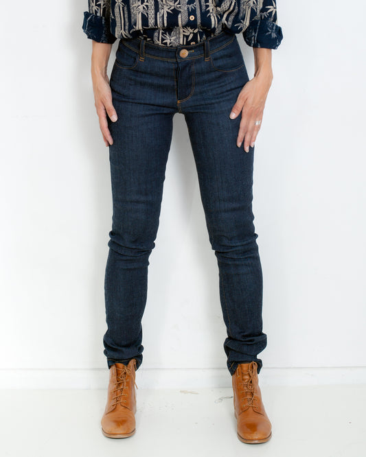 EN PRECOMMANDE - Jeans Lise UP bleu foncé 130€ AU LIEU DE 145€ EN STOCK